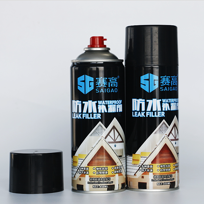 Waterproof Roof Sealant Spray Paint Rubberized Coating For Stop Leak Seal Flex Spray Instant Rubber