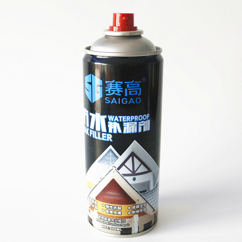 Wholesale waterproof spray saigao leak filler anti leak roof paint anti leaking sealant spray waterproof spray