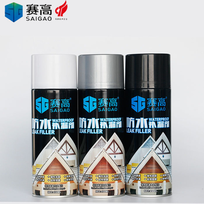 Anti Leaking Sealant Spray Paint effective Fix Repair white black color Leak sealer Spray