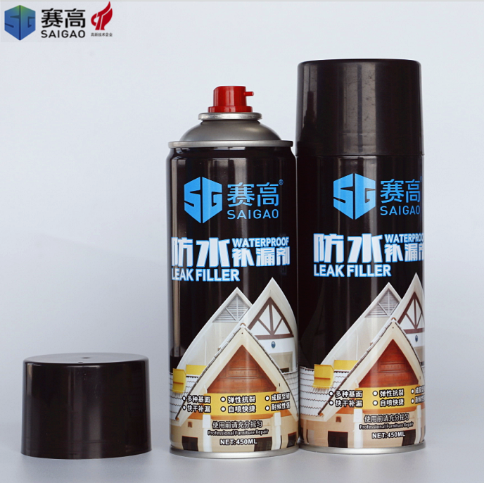 450ml Liquid Tough Roof Wall Rubber Waterproof Leak Repair Filler Sealer Anti Leaking Coating Sealant Spray