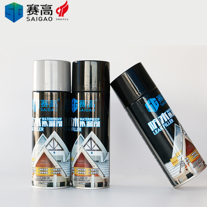 Superior 450ml Roof Wall Rubber Waterproof invisible waterproof spray leak insulation