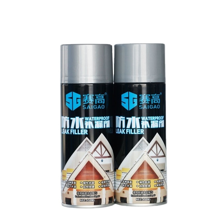 Anti Leaking Sealant Spray Paint effective Fix Repair white black color Leak sealer Spray