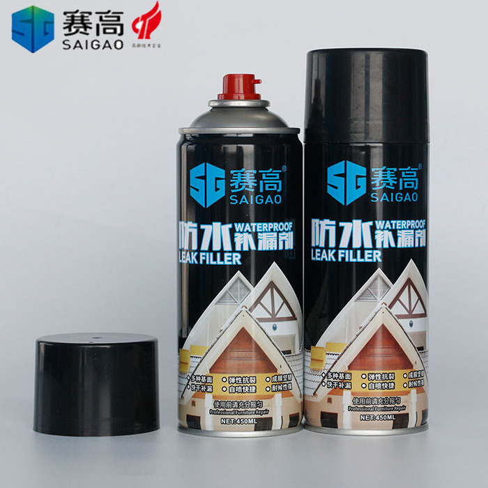 Waterproof Roof Sealant Spray Paint Rubberized Coating For Stop Leak Seal Flex Spray Instant Rubber