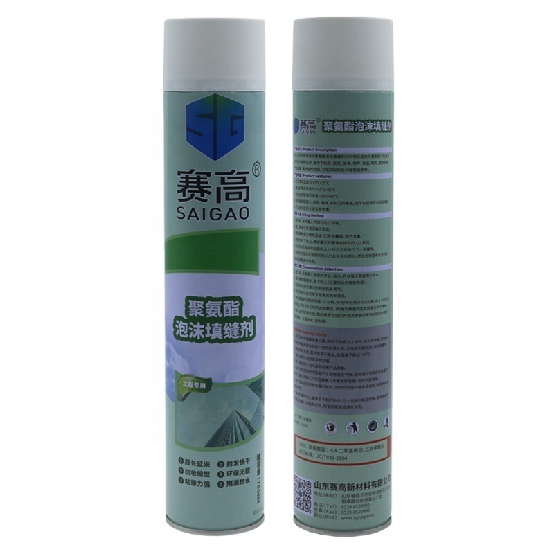 Factory OEM 750ML exterior stucco polyurethane foam molding Polyurethane Foam Spray