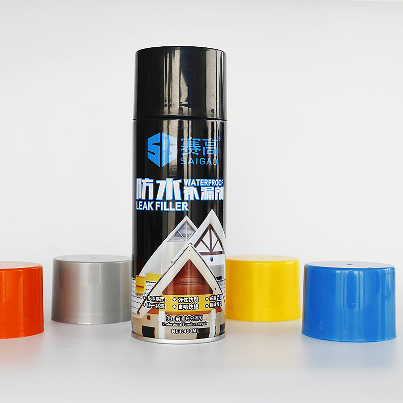 Waterproof Roof Sealant Spray Paint Rubberized Coating For Stop Leak Seal Flex Spray Instant Rubber