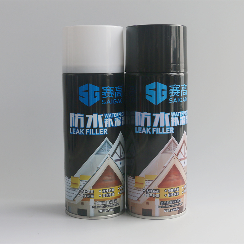 Fast drying mental waterproof leak sealer spray paint nano thermal waterproofing spray paint for walls