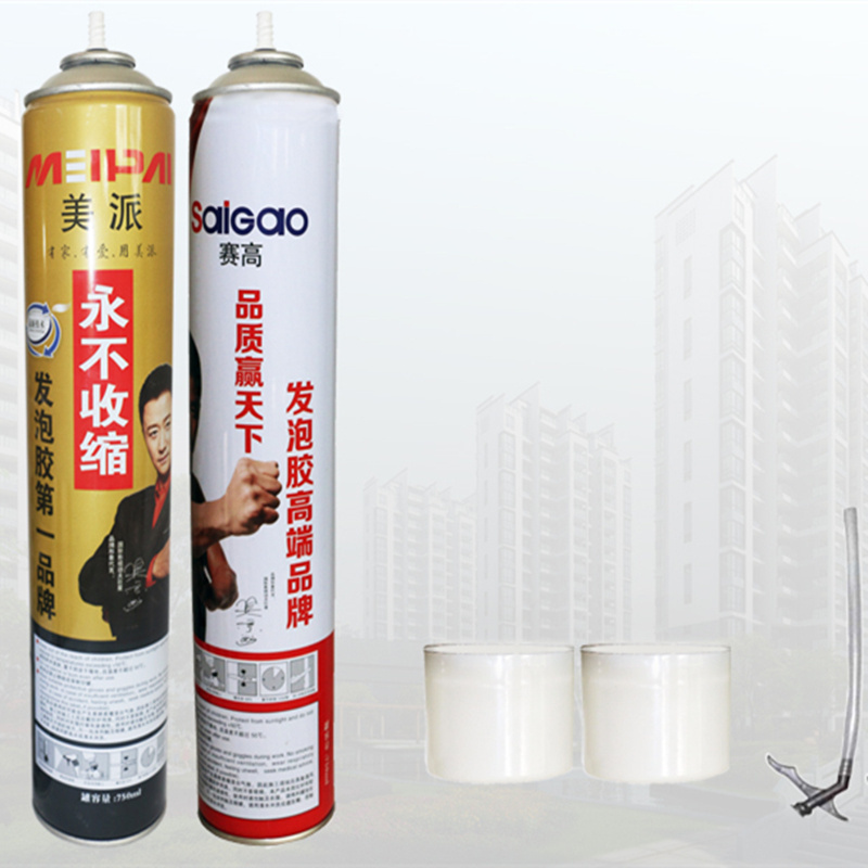 Polyurethane Foam Sealant Fireproof 750ml 900g Spray PU Foam