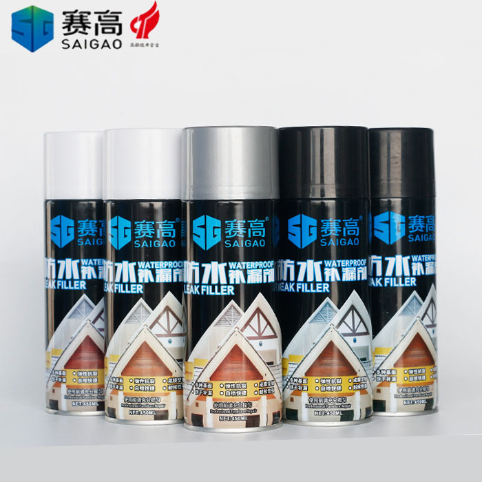 Anti Leaking Sealant Spray Paint effective Fix Repair white black color Leak sealer Spray