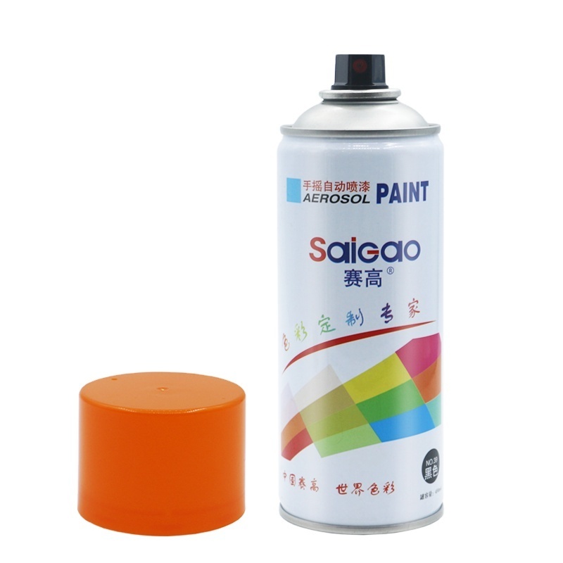 Soft touch MSDS metallic color white spray paint for bike painting spray