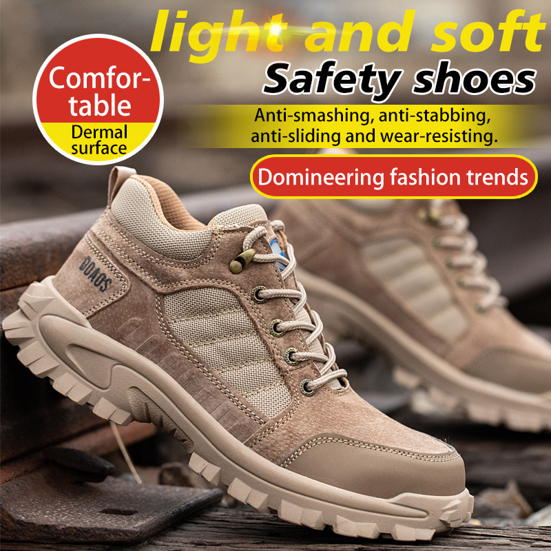 lightweight Steel Toe Shoes Construction Work Boots for Indestructible OEM Customized CE Safety boots Mens Women