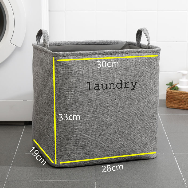 Collapsible Foldable Laundry Basket Large Laundry Storage Organizer Hamper Sorter Dirty Clothes Bag for Toys