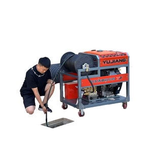 Worldwide Hot Sale drain jetting machine hydro jetting machine sewer drain cleaner 200bar