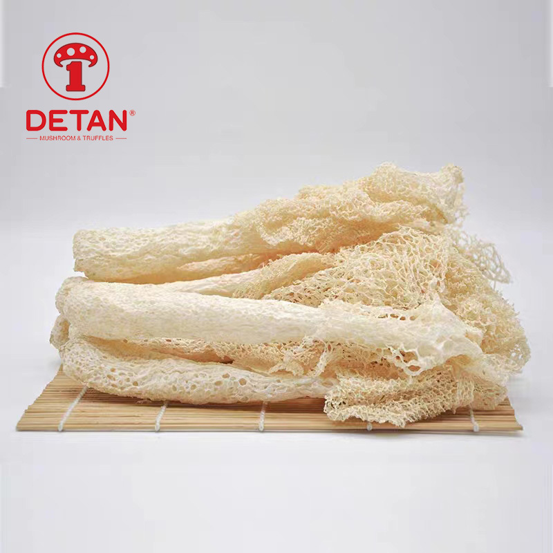 Hot Sale Dried Dictyophora Indusiata Bamboo Fungus Nutritional Dictyophora Mushrooms