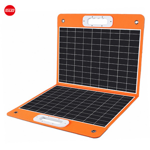 High Efficiency 100W 18V Mini Solar Power System Foldable Outdoor Solar Panel Waterproof