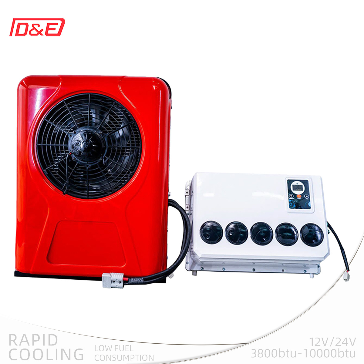 12V 24V SPLIT SYSTEM AC AIR CONDITION RV CARAVAN SEMI TRUCK BUS CABIN BOAT Air Conditioner Split Conditioning System Kit