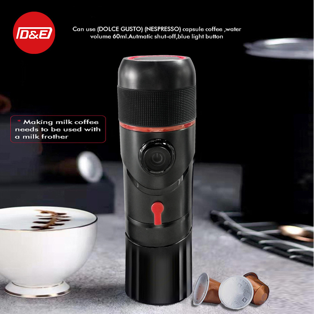 Factory outdoor portable coffee maker  pod mini espresso portable coffee machine