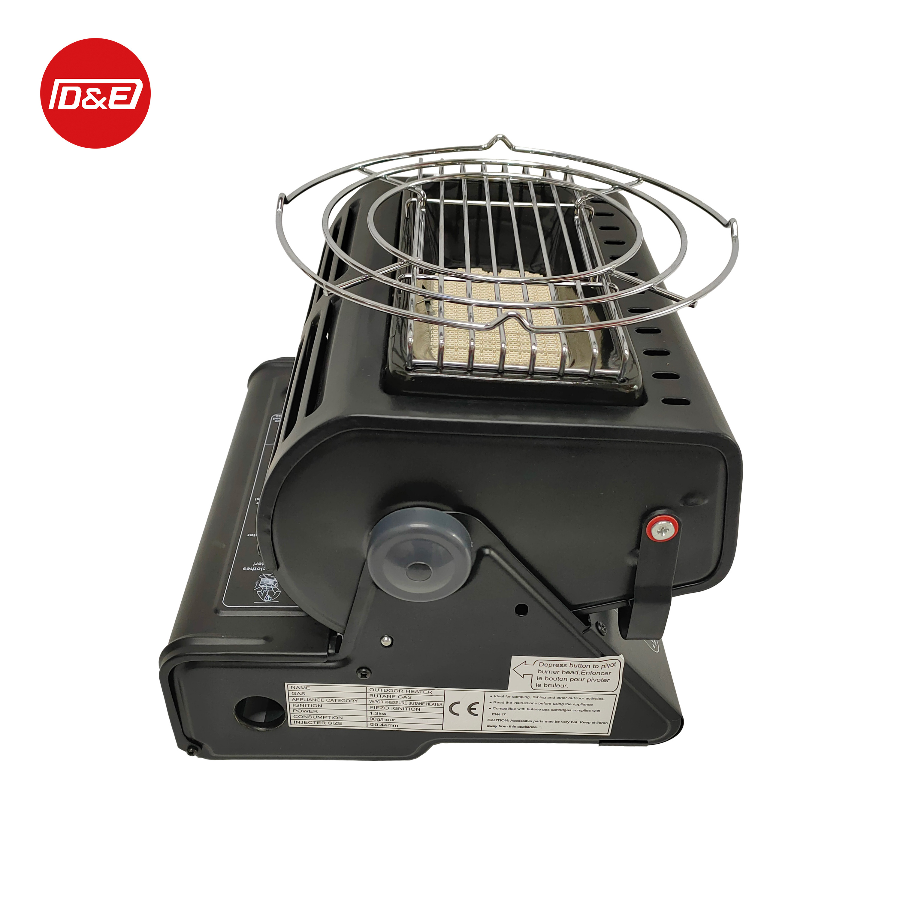 Portable Gas Heater Camping Outdoor Butane Gas Stove Patio Garden