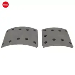 High quality heavy truck crane brake brake pads lining truck truck brake pad 19581 for MAN