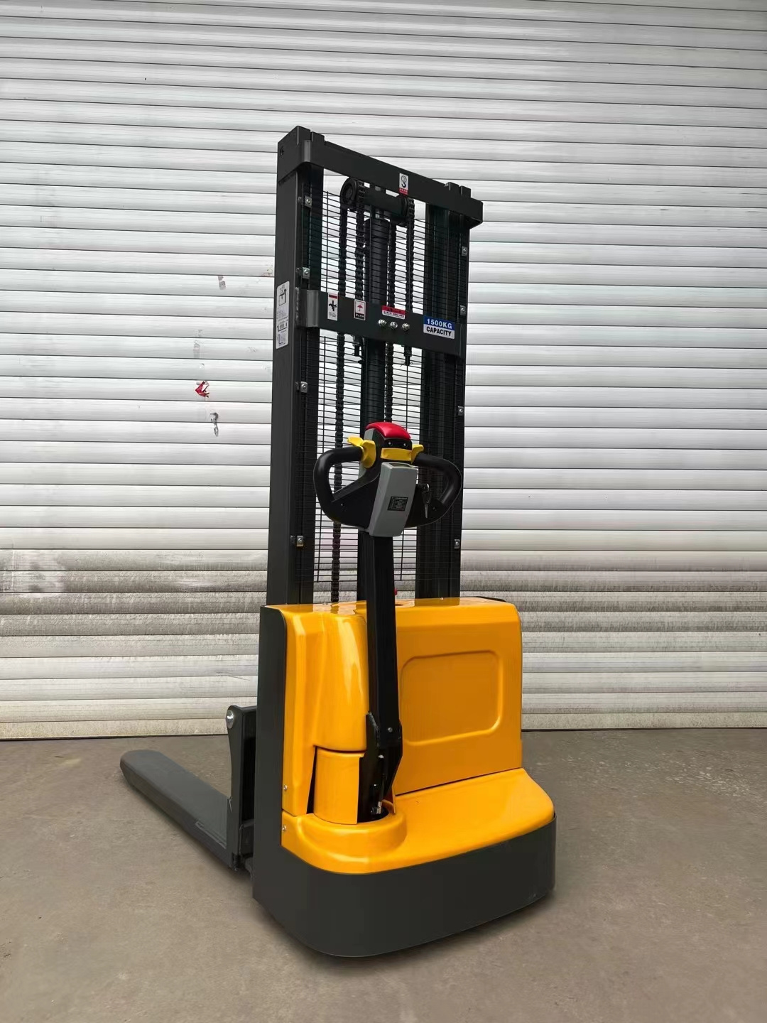 Hot sale 110v 220v 1ton 1.5ton 2.5m 3.5m 1.5m long fork lifting forklift pallet truck small battery electric forklift