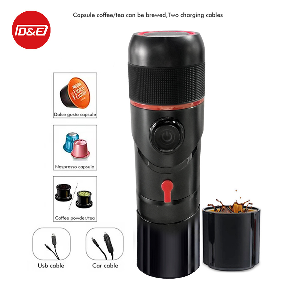 Factory outdoor portable coffee maker  pod mini espresso portable coffee machine