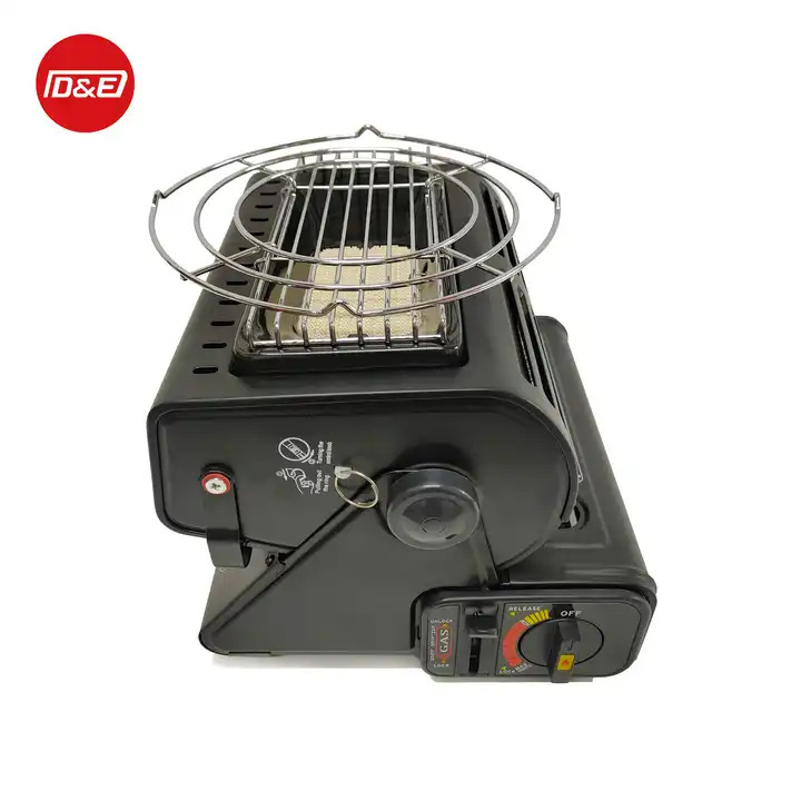 Portable Butane/LPG Mini Camping Home Gas Heater Tent Outdoor Grill Stove Dual-Purpose Gas Heater