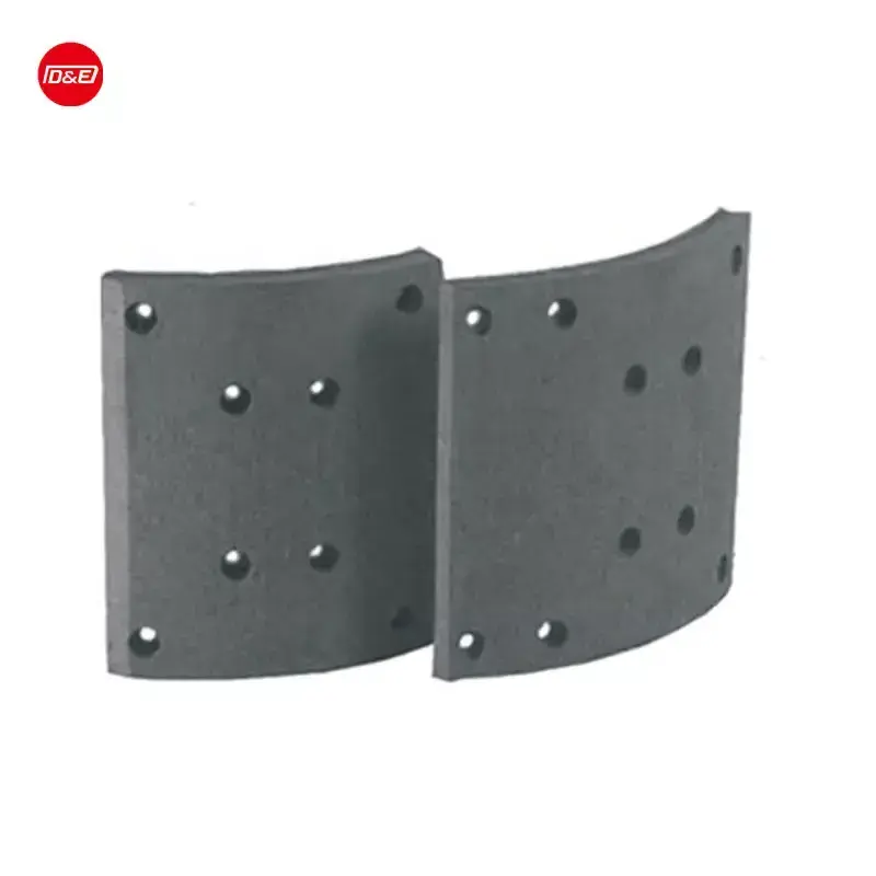 High quality heavy truck crane brake brake pads lining truck truck brake pad 19581 for MAN