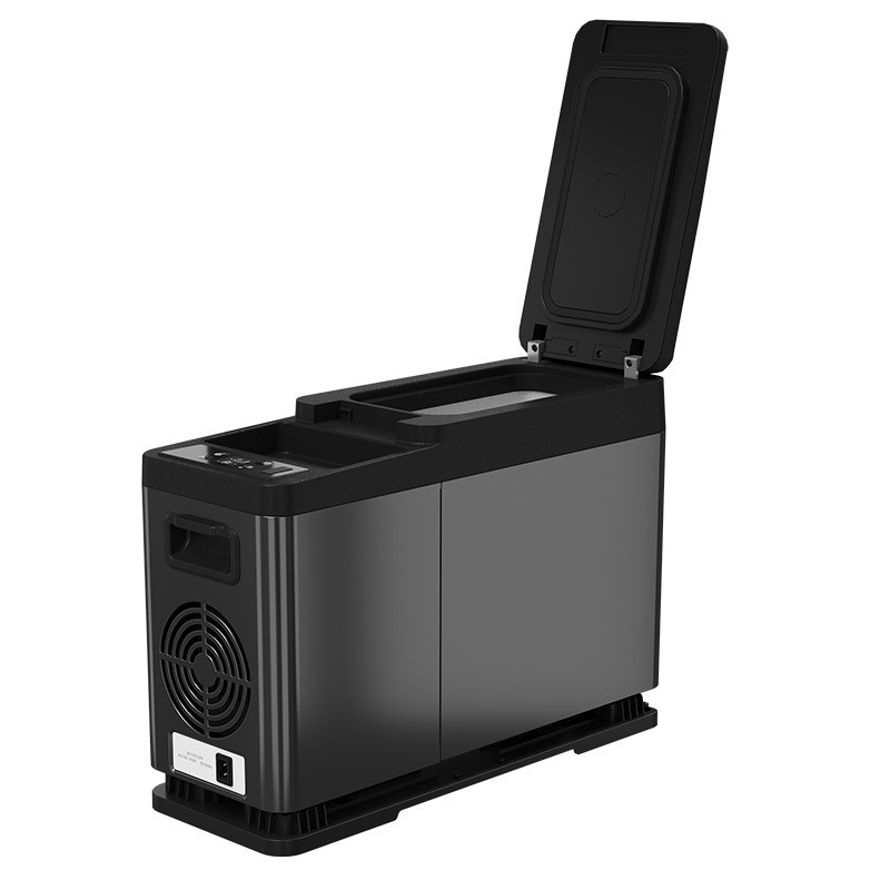 New Style 8L Mini Portable 12V/24V Car Fridge Compressor Mini Armrest Refrigerator for Beer Cooling