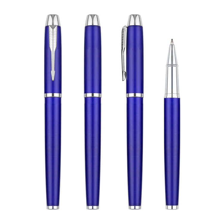 Customized High Quality Promotional Luxury Business Heavy Weight Metal Gel Pen with Custom Logo Gel Ink