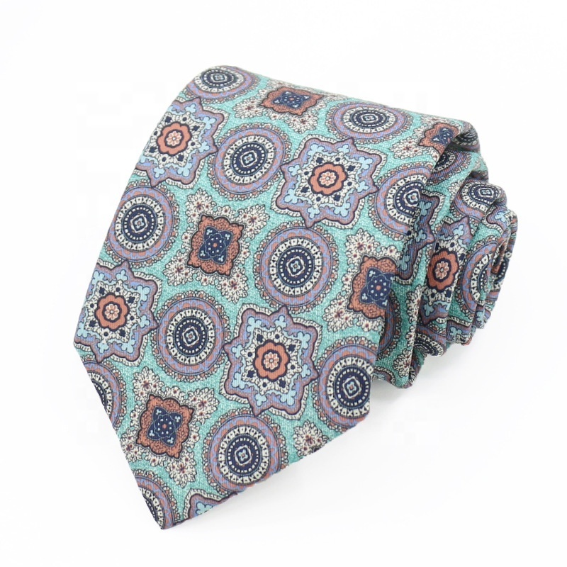 Manufacturer wholesale digital printing handmade design necktie custom pattern mens printed neckties silk polyester ties