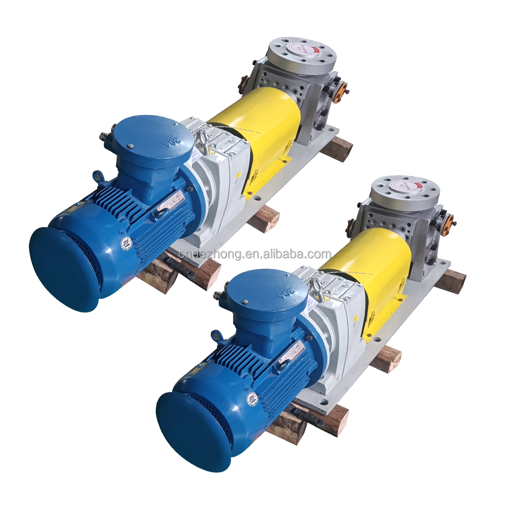 High Temperature Vegetable Oil Pump Food Beverage Lube Oil Transfer High Pressure Gear Pump