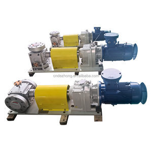 High Temperature Vegetable Oil Pump Food Beverage Lube Oil Transfer High Pressure Gear Pump