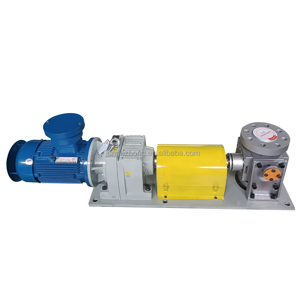 High Temperature Vegetable Oil Pump Food Beverage Lube Oil Transfer High Pressure Gear Pump