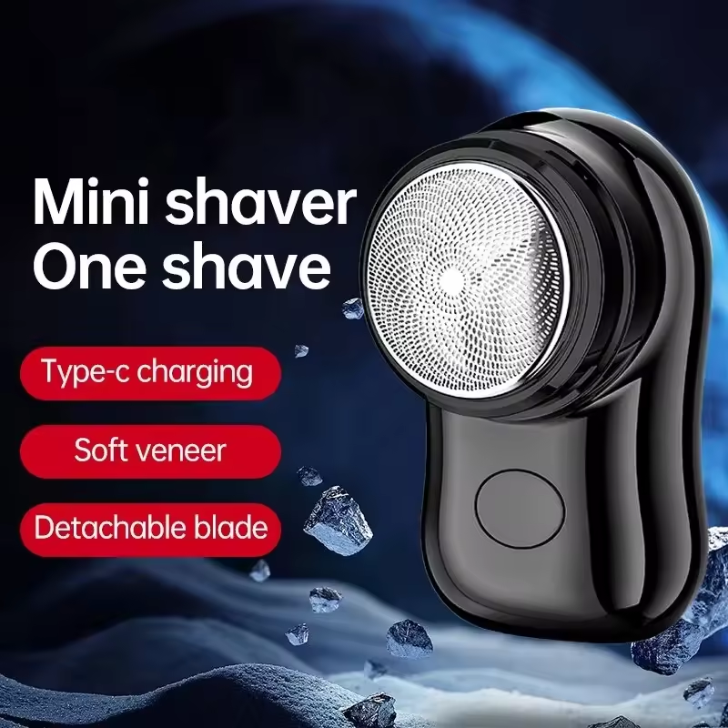 Hot Fh060 Electric Shaver for Men Razor Mini Car Shaver Trip Portable Shaver Travel Goods Business Usb New Technology White AF