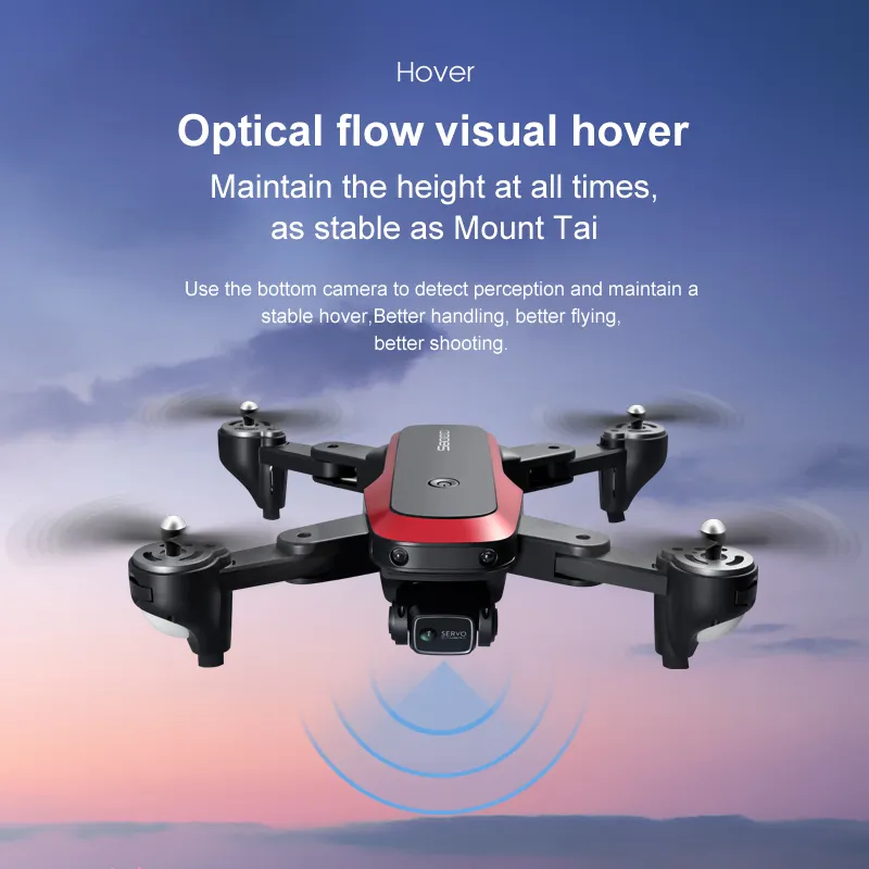 RC Professional Drone 4K Dual Camera 360 Rollover Trajectory Flight WIFI 20mins Optical Flow Positioning Quadcopter Dron S8000