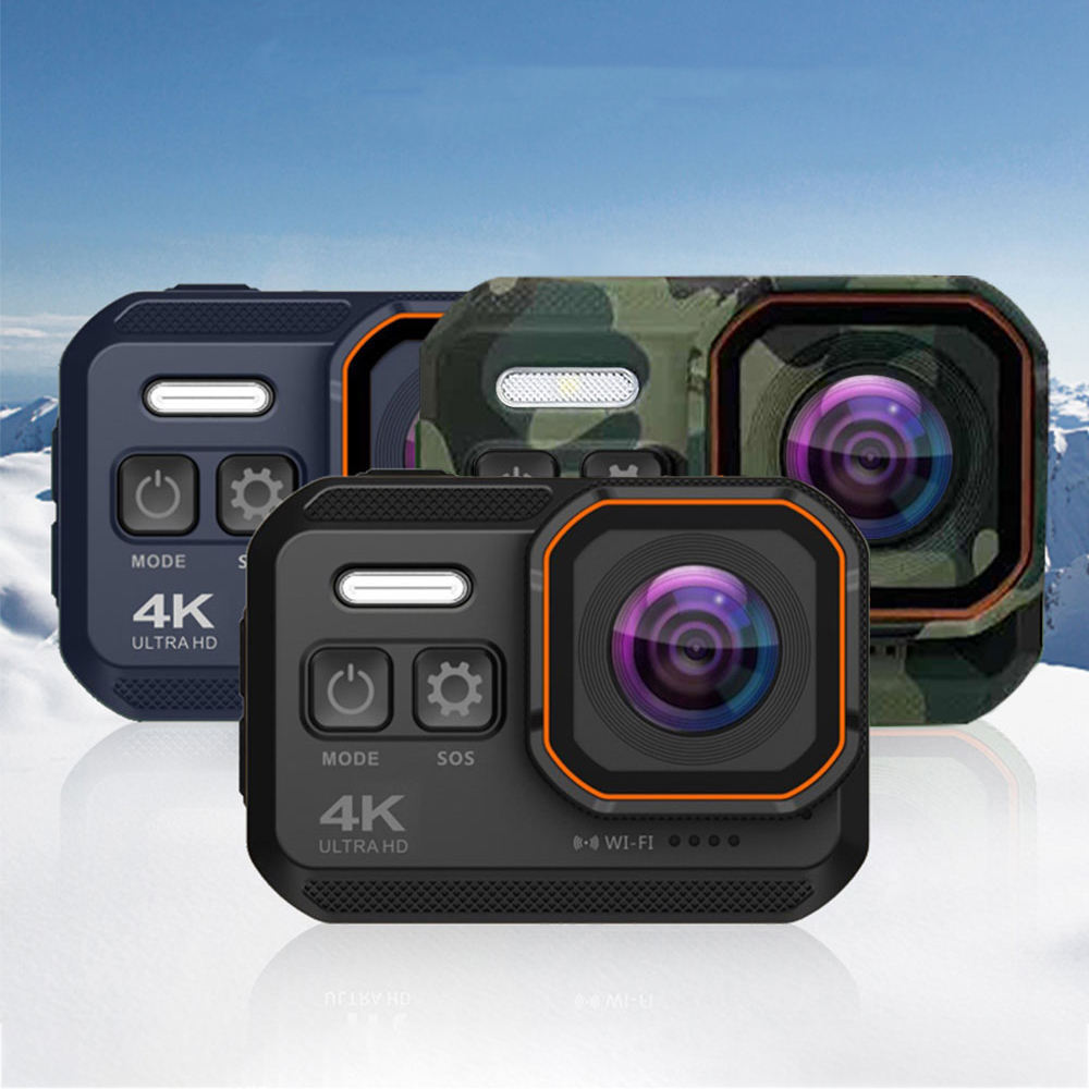 New Arrived 40 Million Pixels 4k 60fps 1080p Sport Camera Action Cam 4k Camera 360 Degree Action Camera