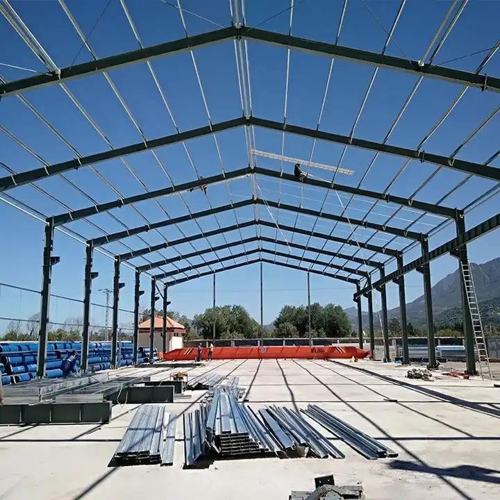 Fireproof Waterproof Pre-Engineered Cheap Prefab Sports Construction Steel Structure Stadium