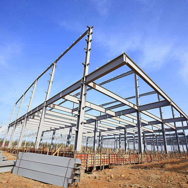 Low Cost Customized Light Gauge Steel Framing Prefabricated Steel Factory Steel Structure Building