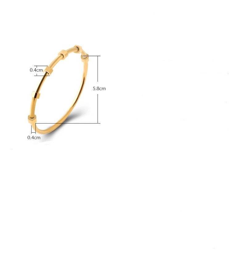 Chengfen new gold jewellery bangles designs stainless steel gold torque bangle turkish jewelry bangle