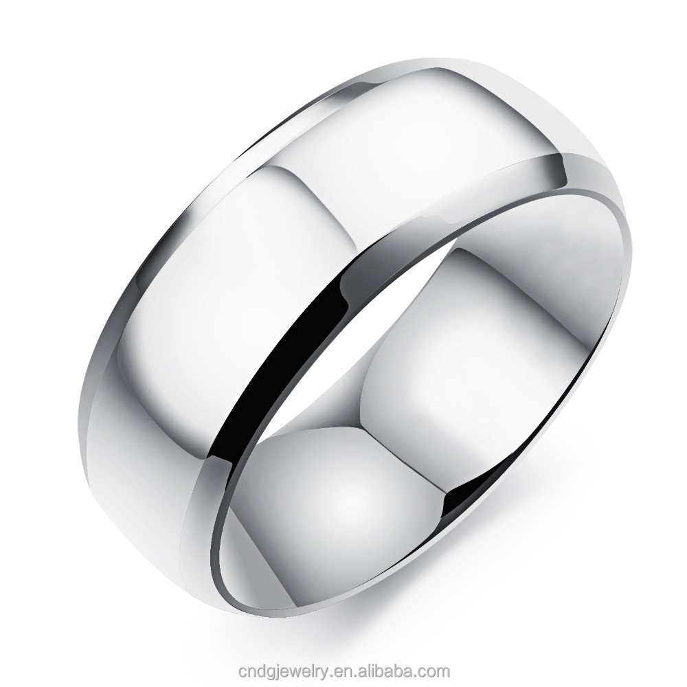 Fashion Jewelry 316L Stainless Steel Ring Gold Ring Designs For Men Blank Rings