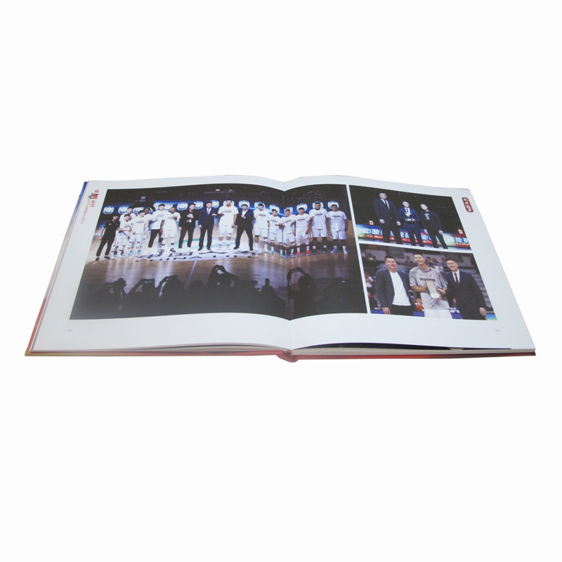 Custom Wholesale Color Printing High Quality Large Art Paper Coated Offset Paper Hardcover Photo Book Printing