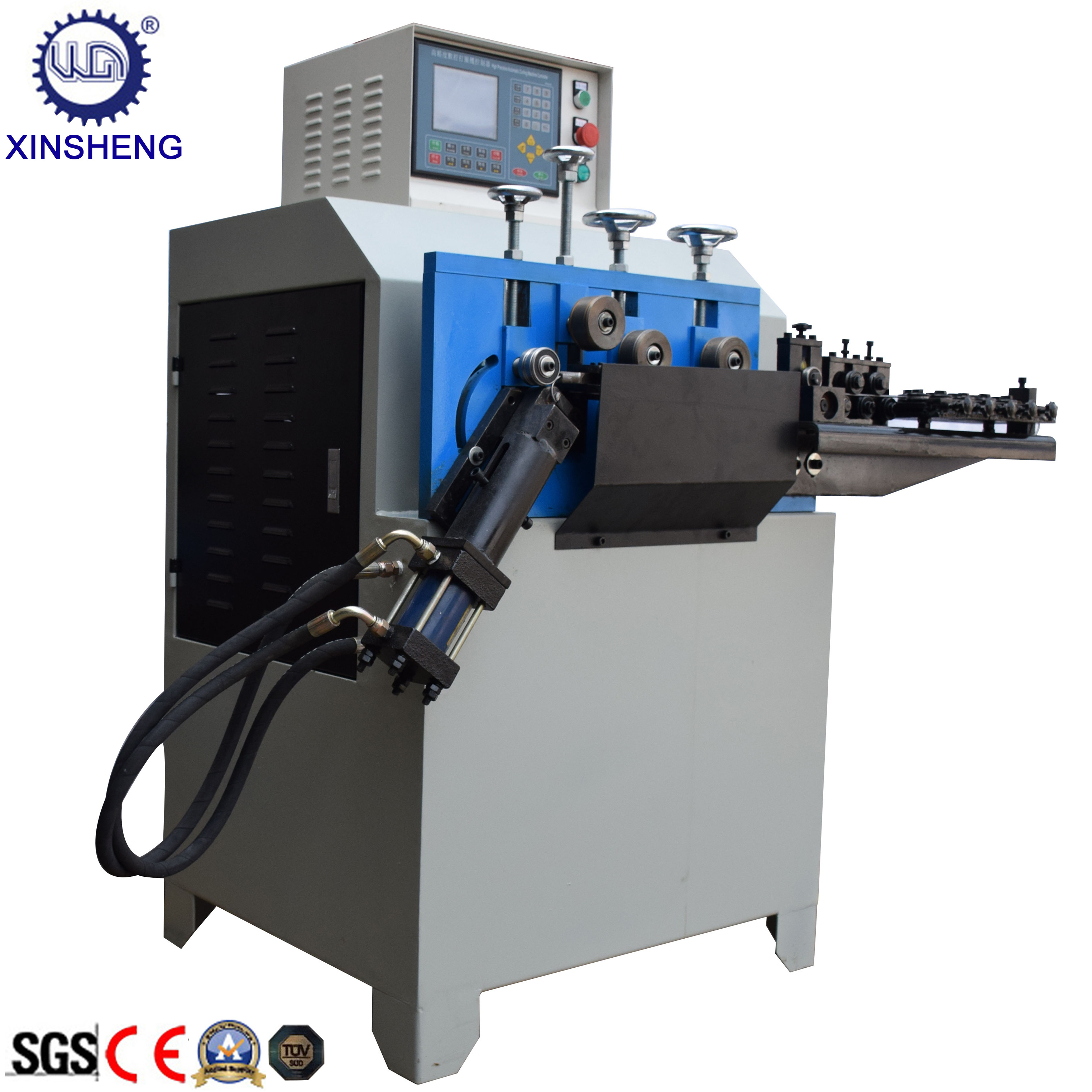 Automatic steel bar ring making machine