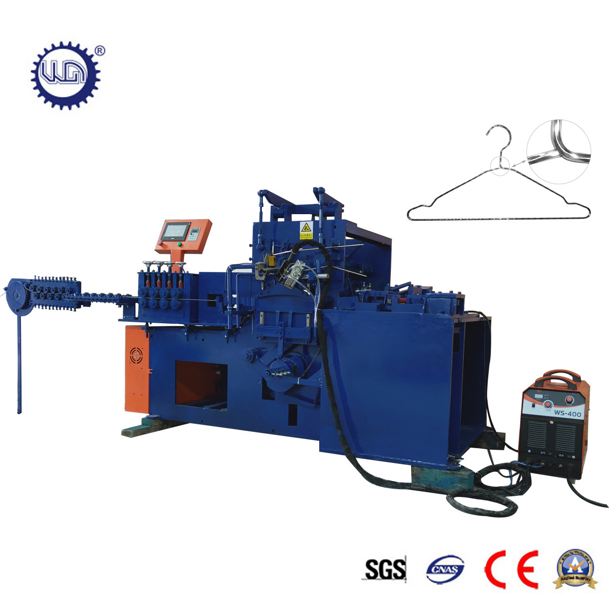 fully automatic competitive hanger making machine in china