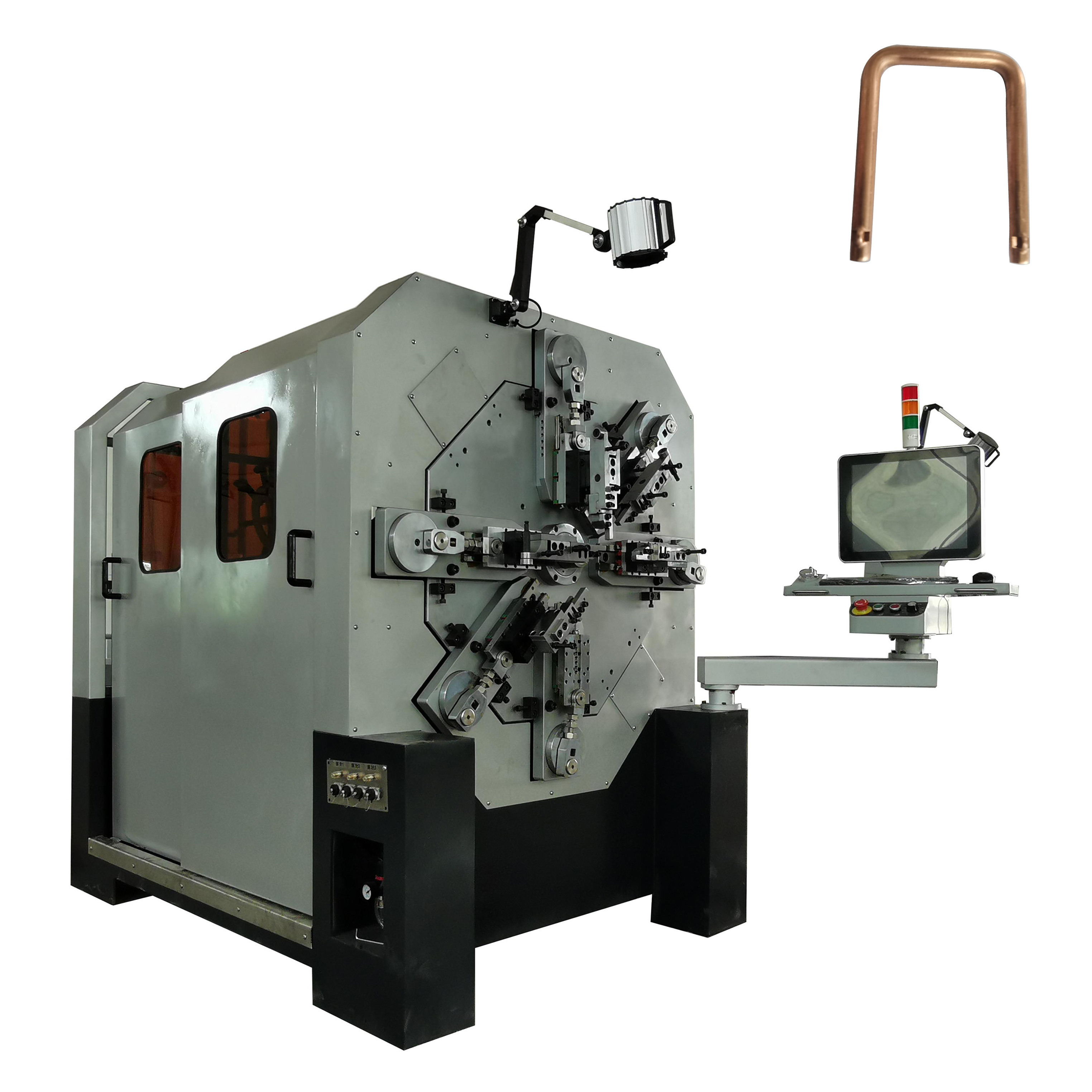 Fully Automatic CNC Round Steel Bar Bending Machine from Dongguan