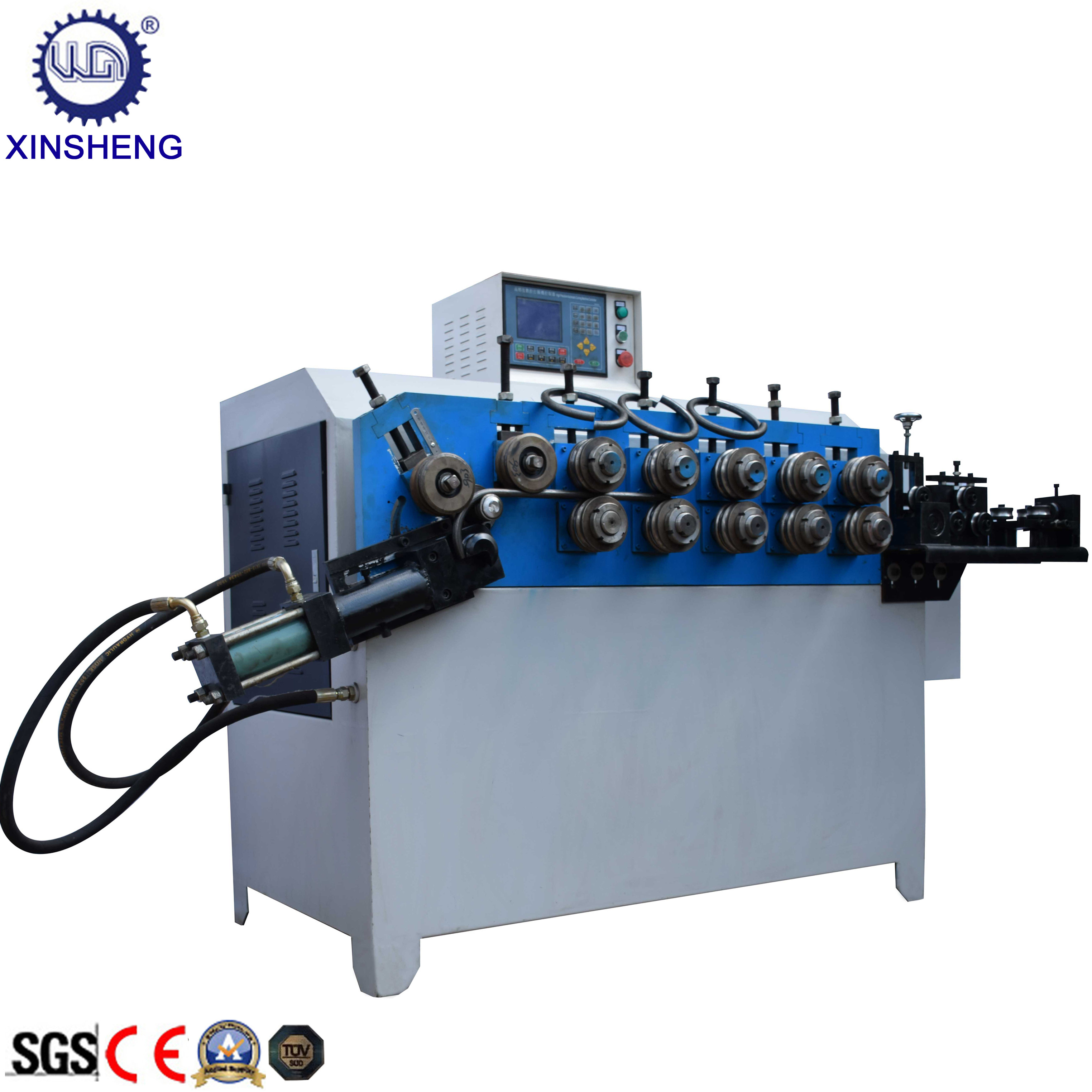 Automatic steel bar ring making machine