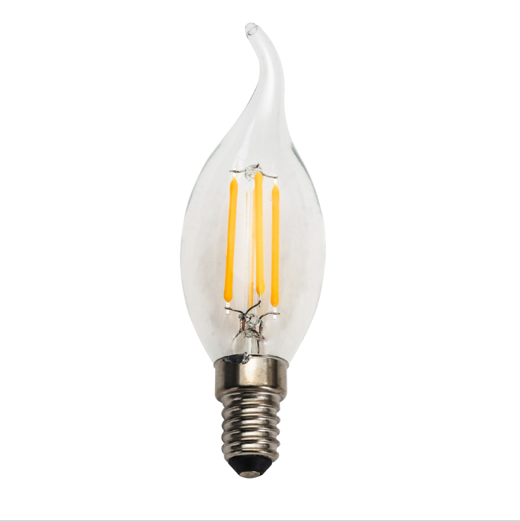 E14/E27 5W LED filament bulb energy-saving lighting 220V glass retro bulb