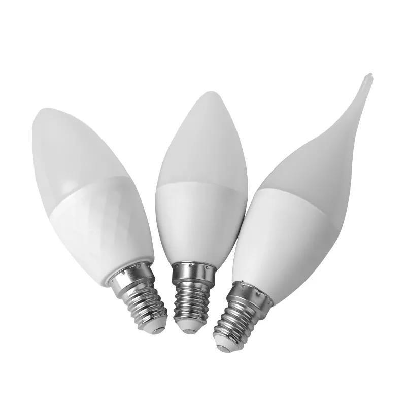 High quality Cheap A60 A55 C37 G80 5W 7W 6500K LED Bulb lighting for Home