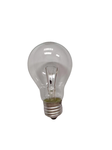 Hot sale Clear or Frosted A60 60w 75W 100W E27 B22 Incandescent bulb for decoration