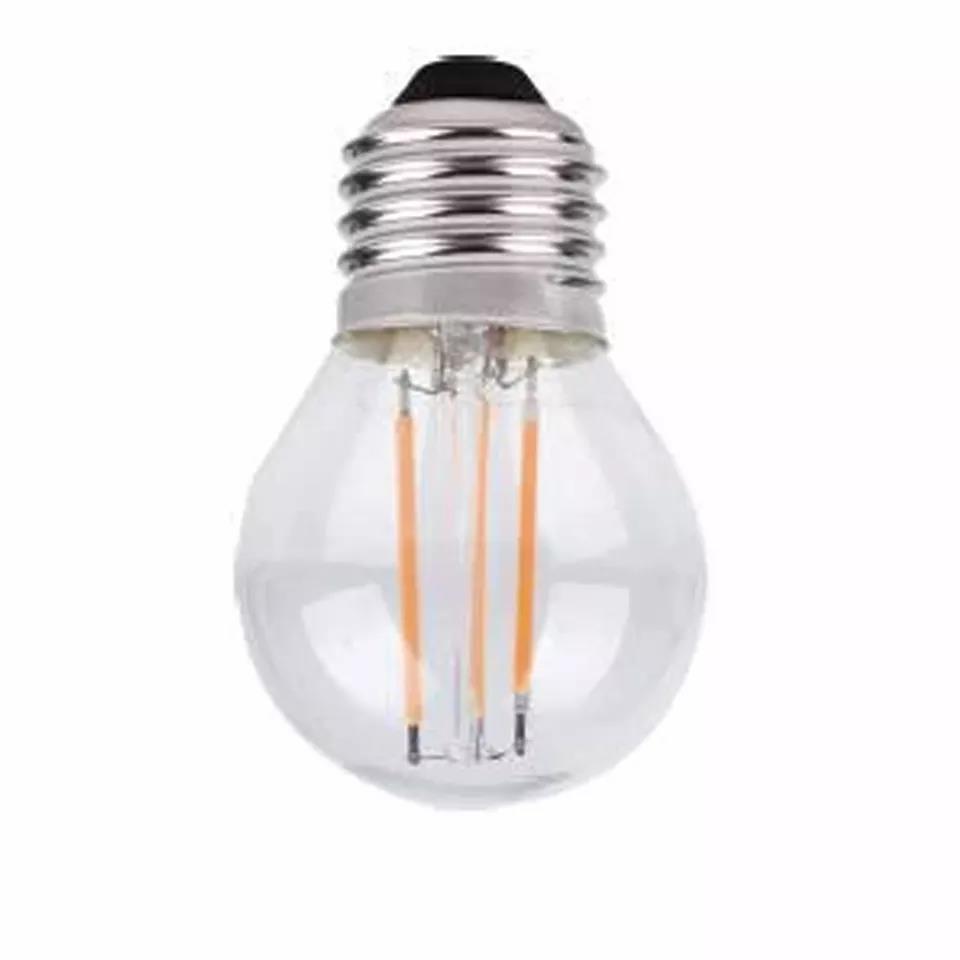 G45 E27 LED Filament Bulb 6W clear Edison Filament lamp for decoration