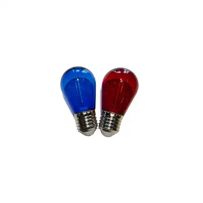 LED filament bulb S14 1W Red Yellow Blue Green Led Holiday String Light for Colorful Decoration