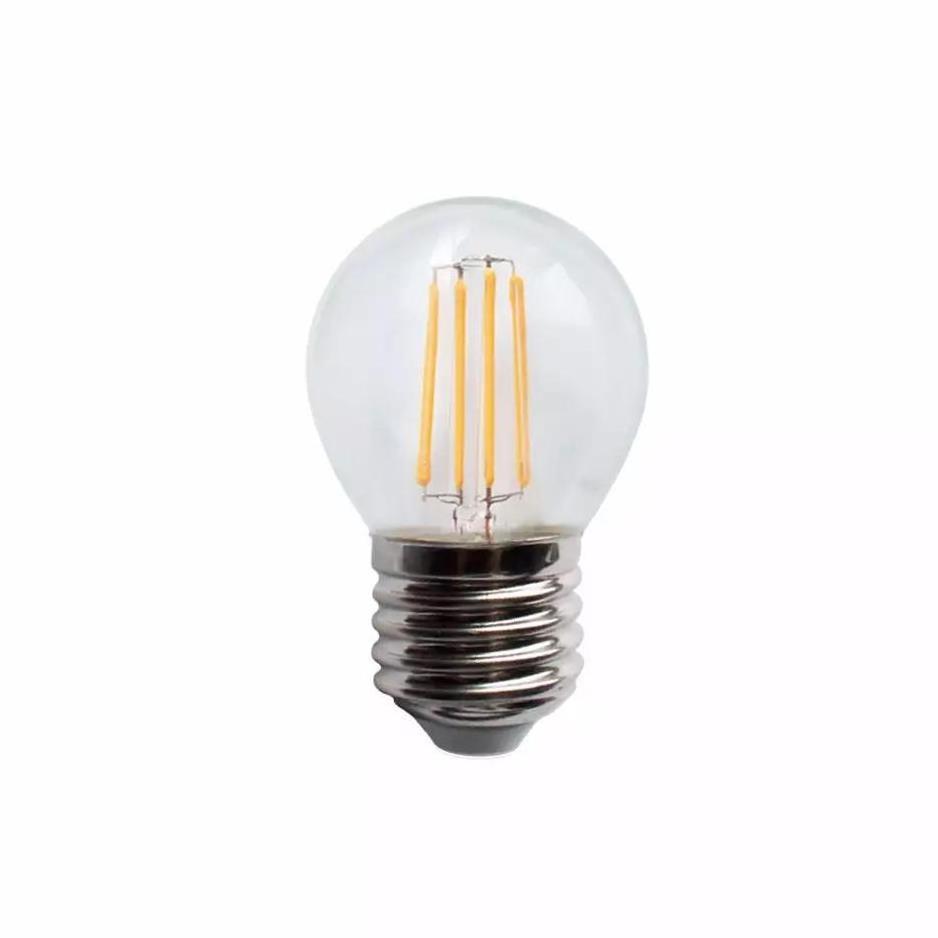 Residential Energy Saving E12 E14 E26 E27 LED Filament Bulb 360 Degree Warm Cool White G45 Clear Glass 2W 4W 5W Bulb Lighting